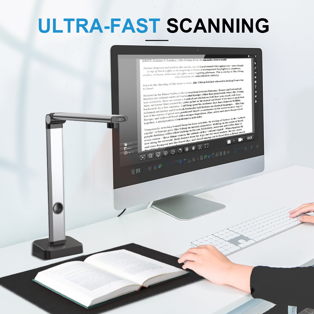Document Scanner Portable - JOYUSING L14 14MP HD 도서 및