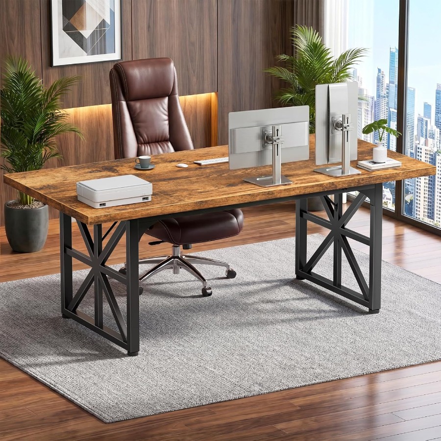 Home Office Work Table - 71인치 고급형 책상, 가정용으로 사용하기 좋은