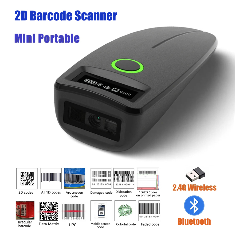 2D 바코드 스캐너 W7 미니 무선 블루투스 휴대용 휴 - Document Scanner Portable 리뷰 및 가격