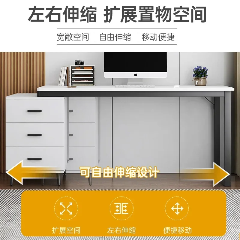 고급 목재 사무실 책상 직원용 심플 수납형 학습용 침실 - Home Office Work Table 리뷰 및 가격
