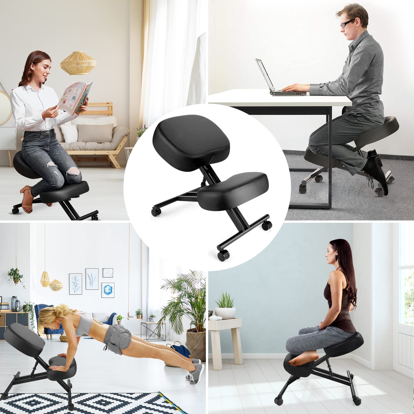 사무실용 인체공학적 무릎꿇이 의자, 가정 및 사무실용  - Ergonomic Office Chair 리뷰 및 가격