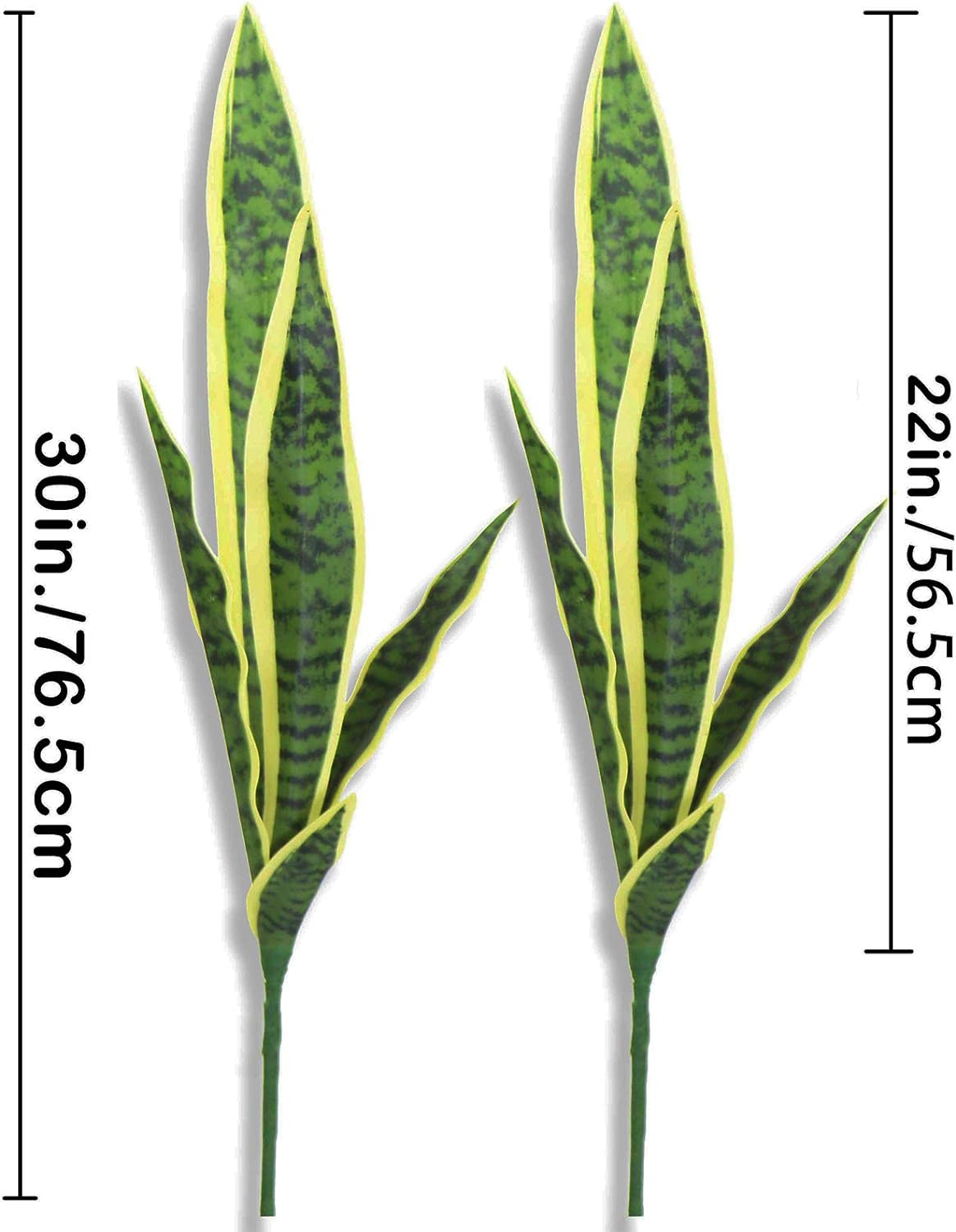 4 PCS 가짜 인공 뱀 가짜 Sansevieria 식 - Home Office Layout 리뷰 및 가격