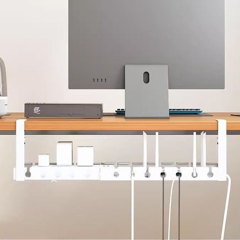 테이블 아래 케이블 정리함 펀칭 없음 소켓 라우터 와이 - Home Office Work Table 리뷰 및 가격