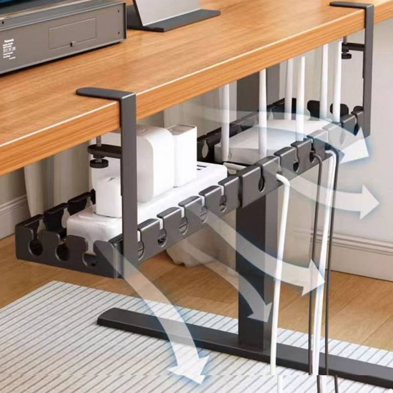 테이블 아래 케이블 정리함 펀칭 없음 소켓 라우터 와이 - Home Office Work Table 리뷰 및 가격