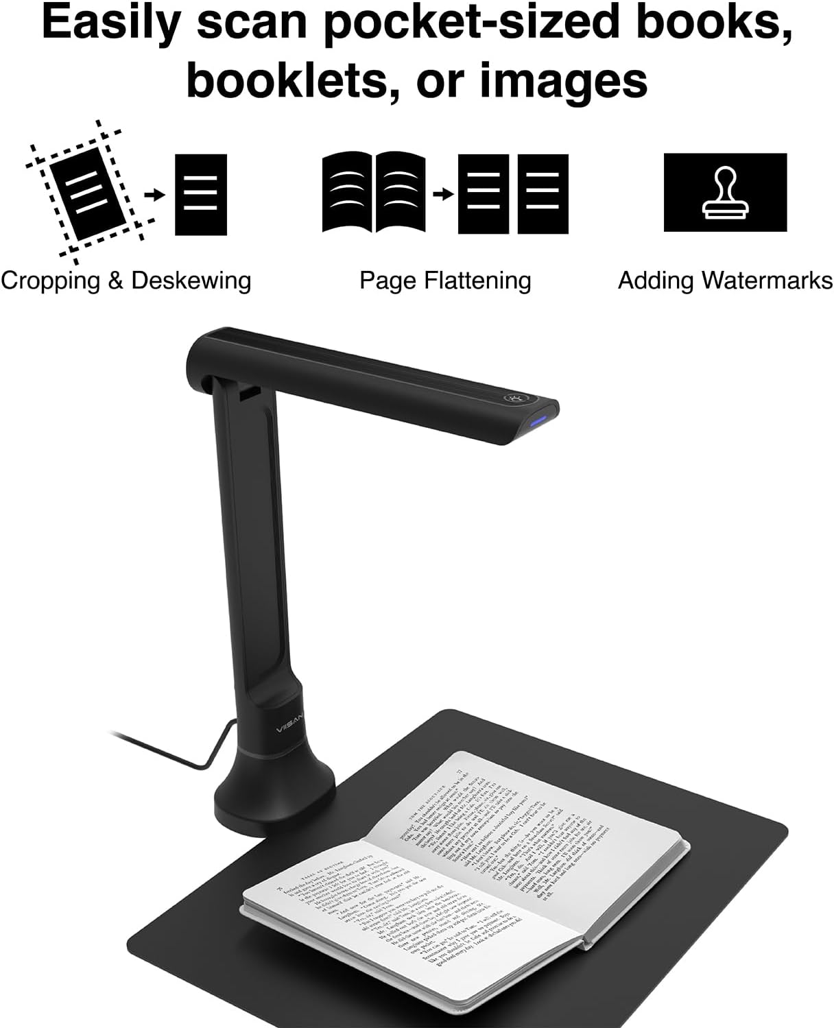 VIISAN DB8401 16MP 문서 카메라(사무실  - Document Scanner Portable 리뷰 및 가격