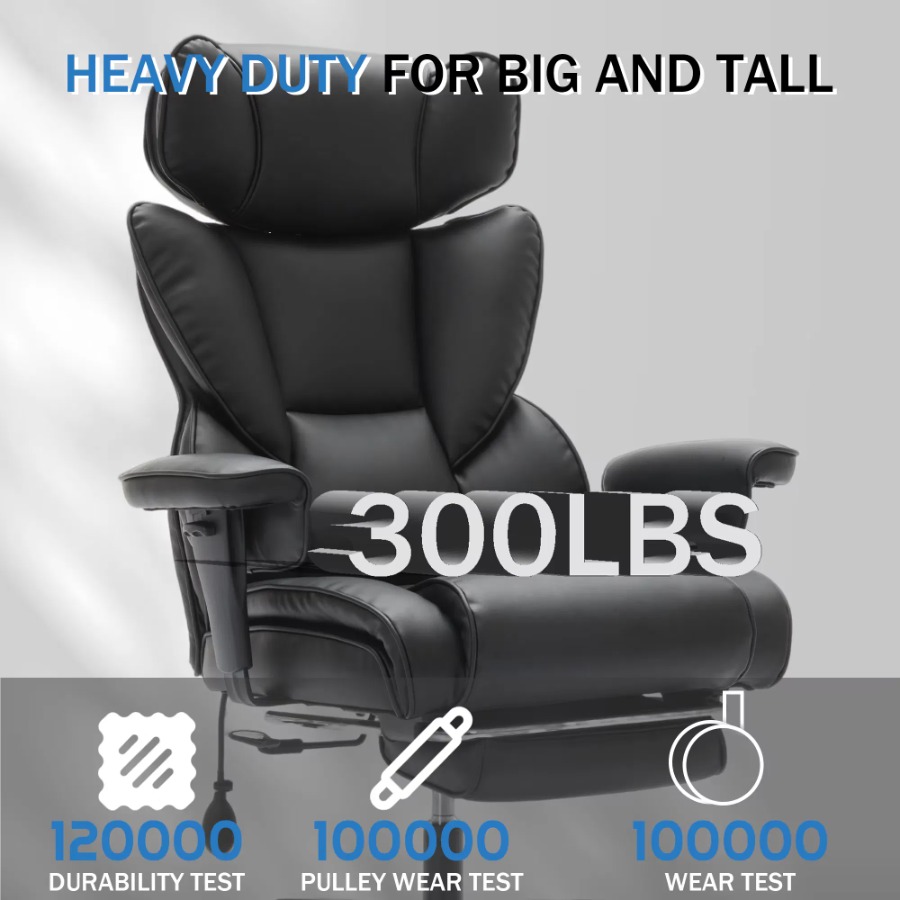 발 받침대와 허리 지지대가 있는 사무용 의자, 높이 조 - Ergonomic Office Chair 리뷰 및 가격