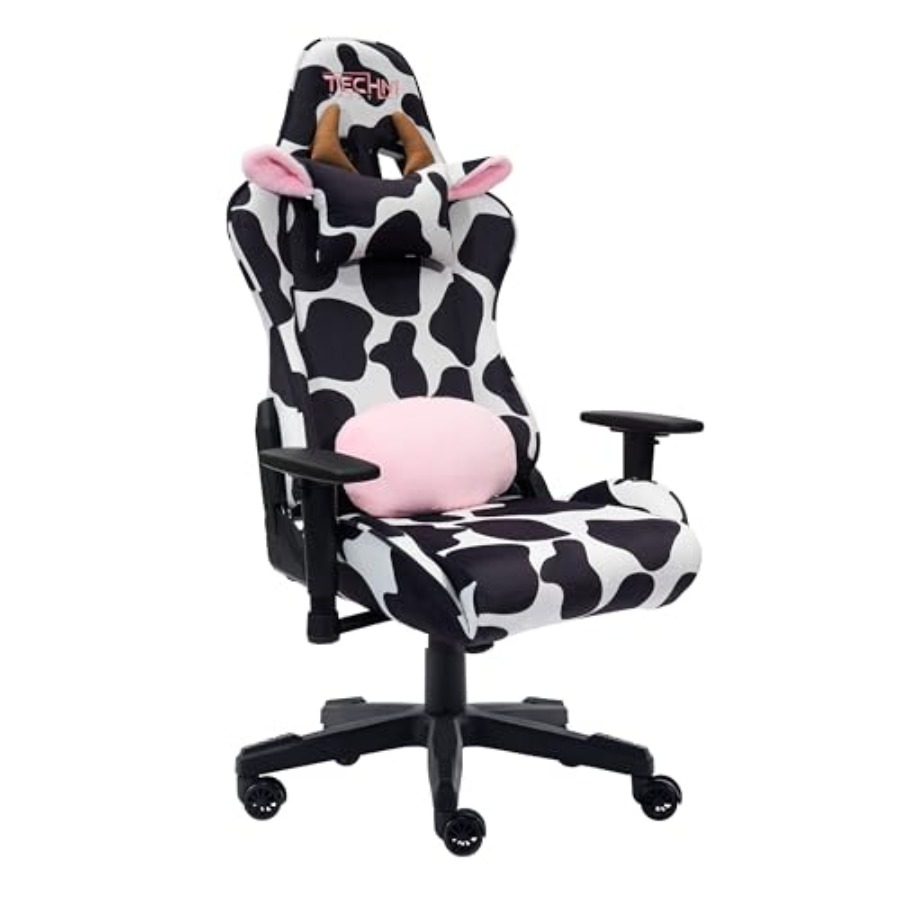 홈 오피스용 게이밍 의자, 검정 소가죽 소재, 인체공학 - Ergonomic Office Chair 리뷰 및 가격
